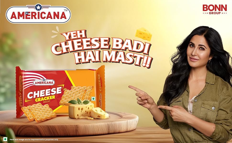 Americana Cheese Cracker Bisccuit 58G