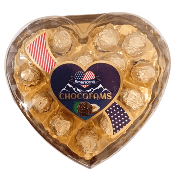 Amercian Chocofams T16 Hearts 200G