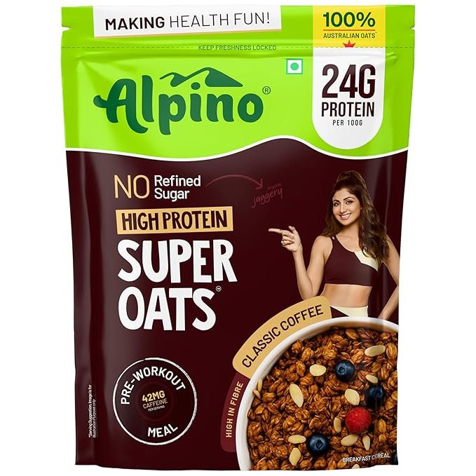 Alpino High Protein Super Oats Classic Coffee 1Kg