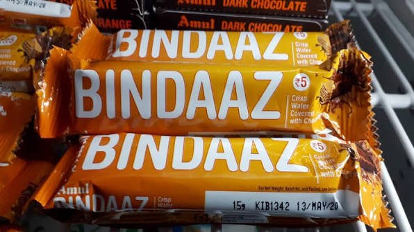 AMUL BINDAAZ WAFER RS5