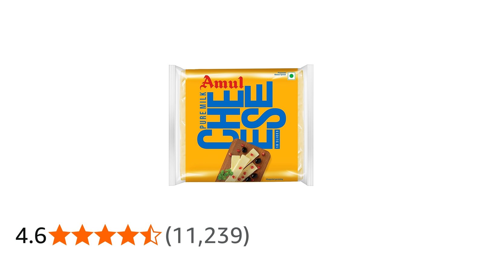 Amul Cheese 10 Slices 200G