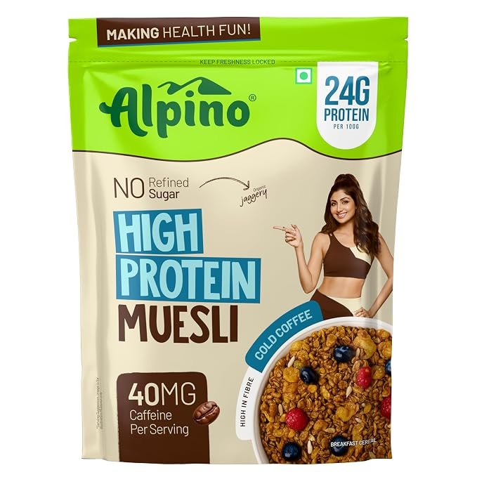 Alpino High Protein Super Muesli Coff 400G